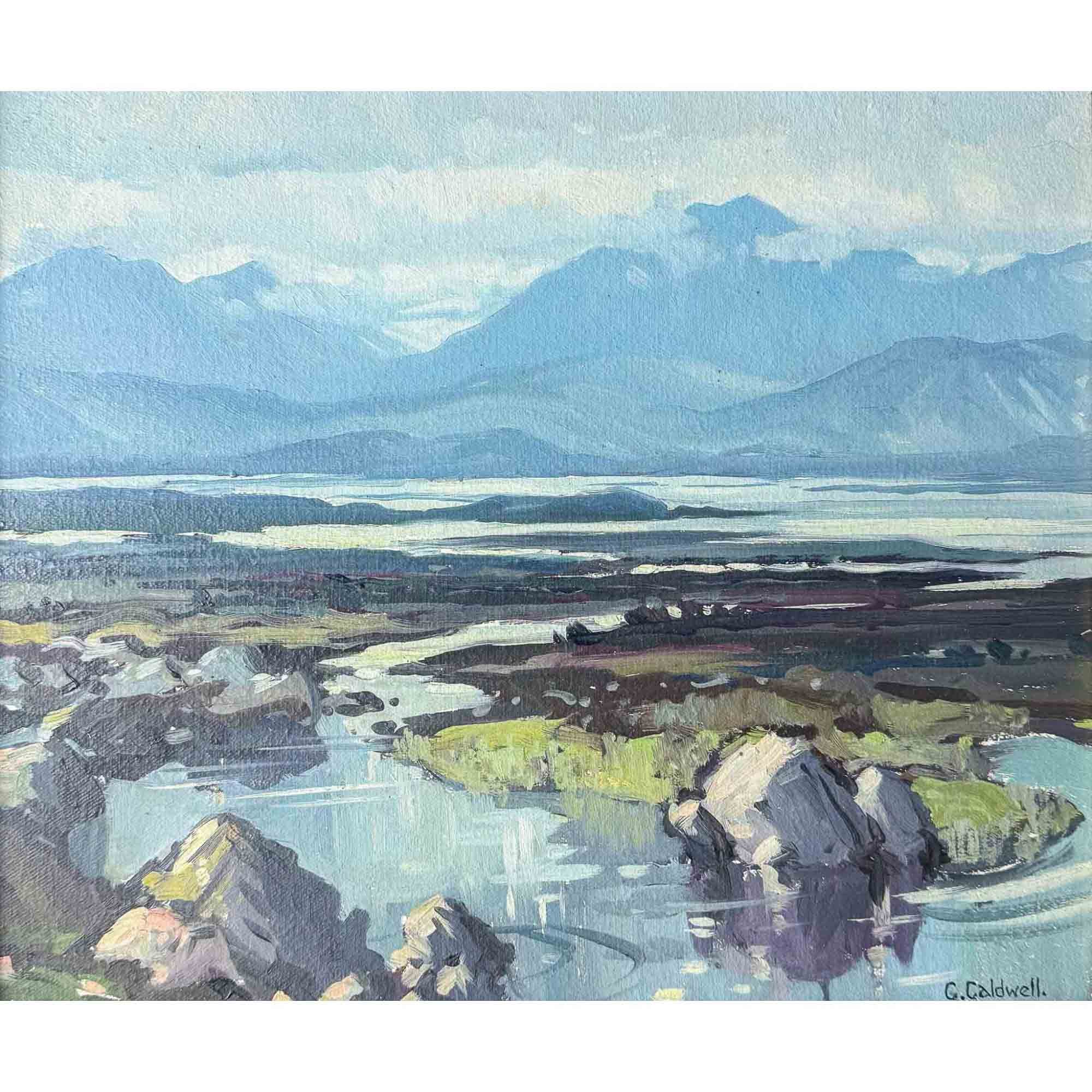 Charles Mcneil Caldwell irish landscape painting