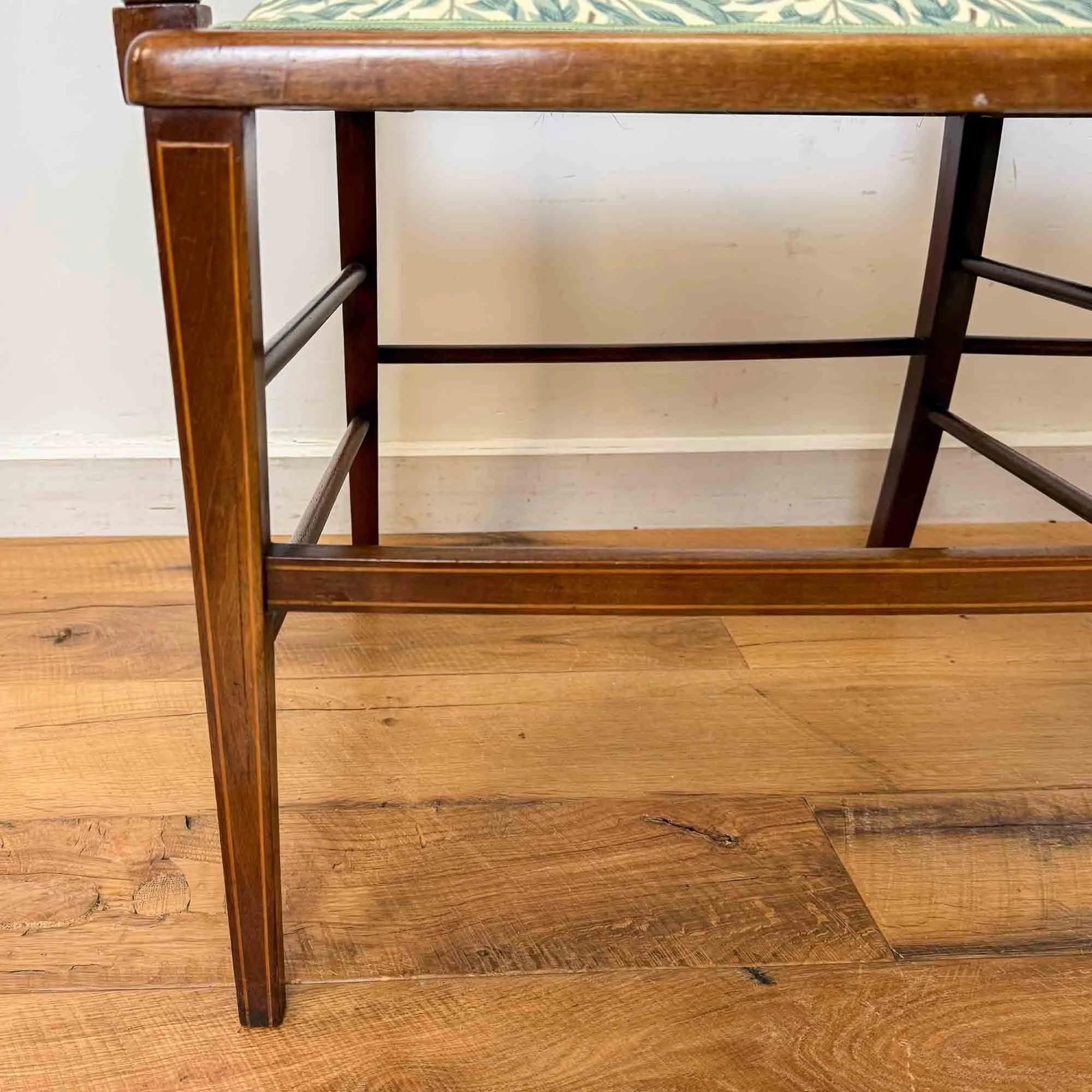 edwardian art nouveau bench settee-8.jpg