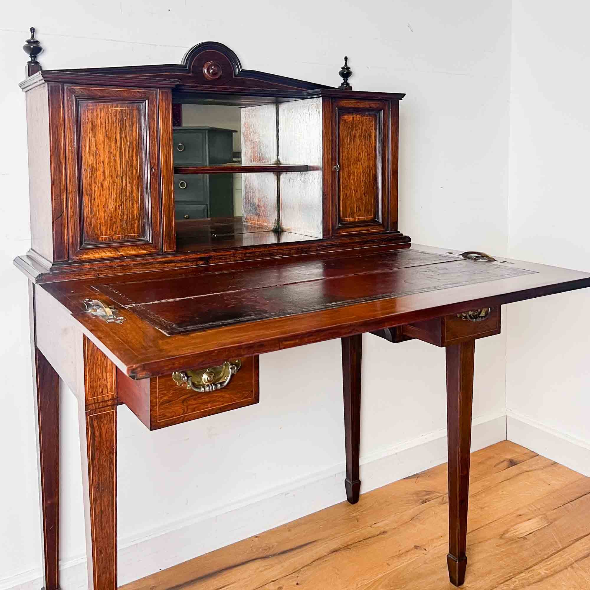 Edwards and Roberts Rosewood Ladies Desk