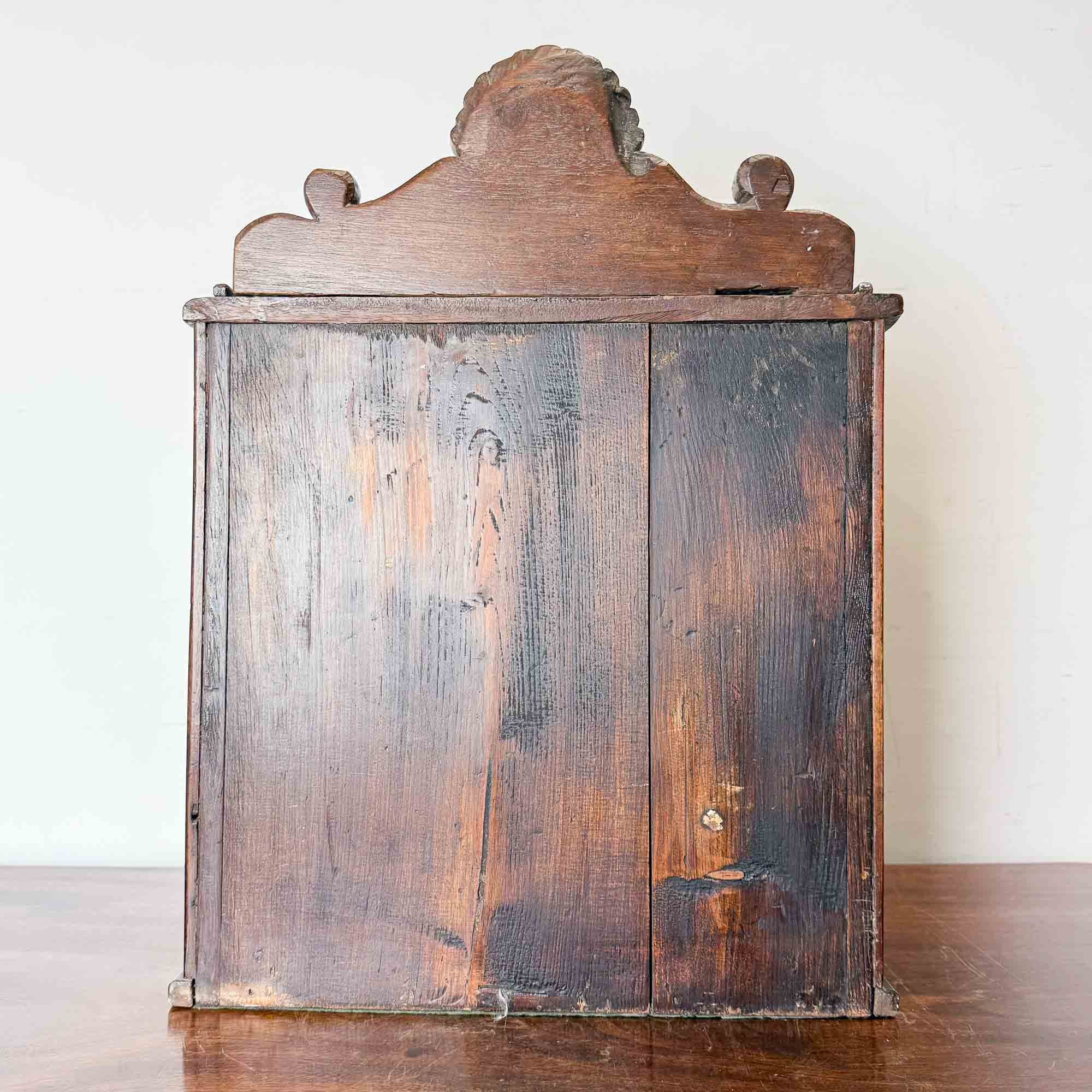 Mahogany Desk Top Cabinet