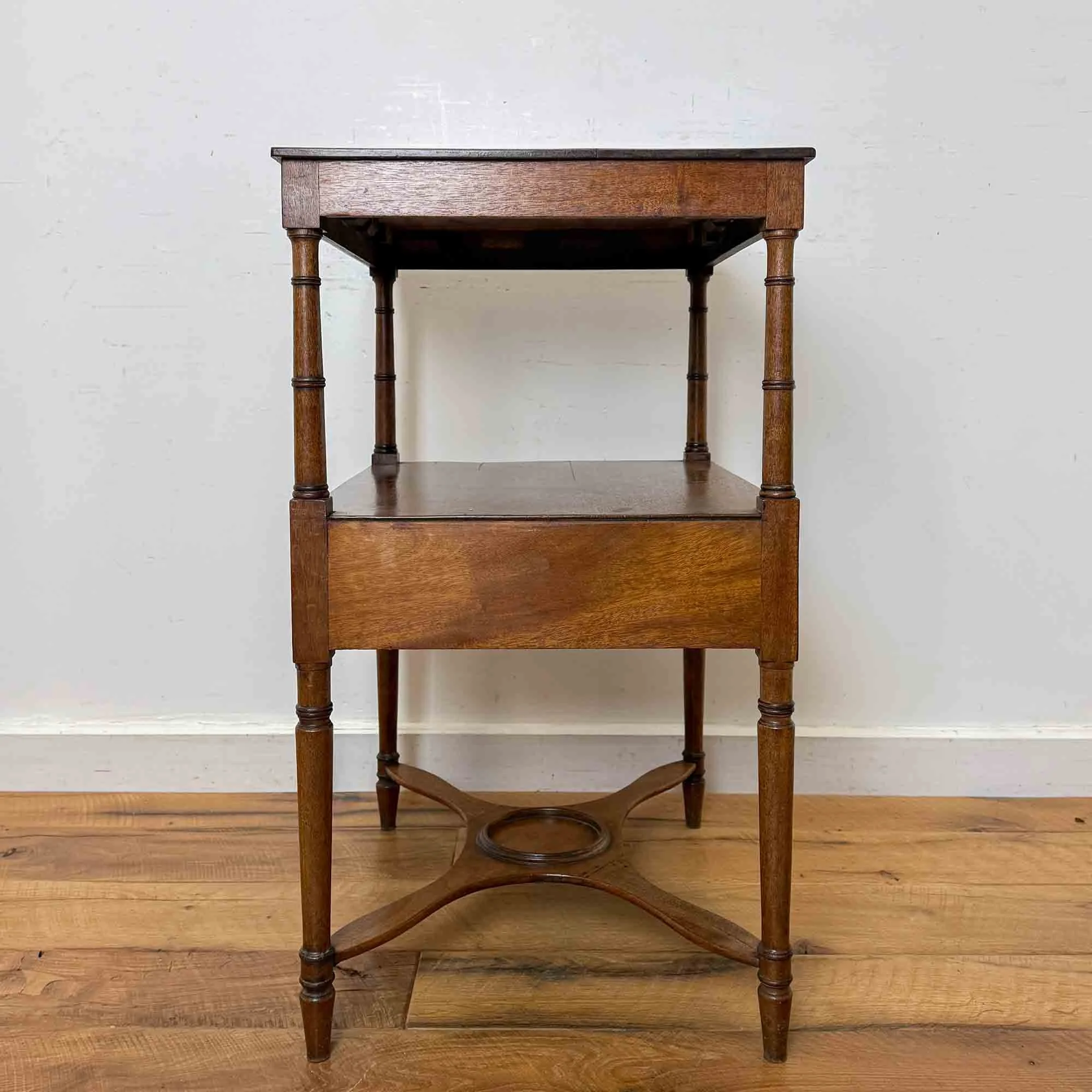 antique mahogany two tier washstand with drawer-12.jpg