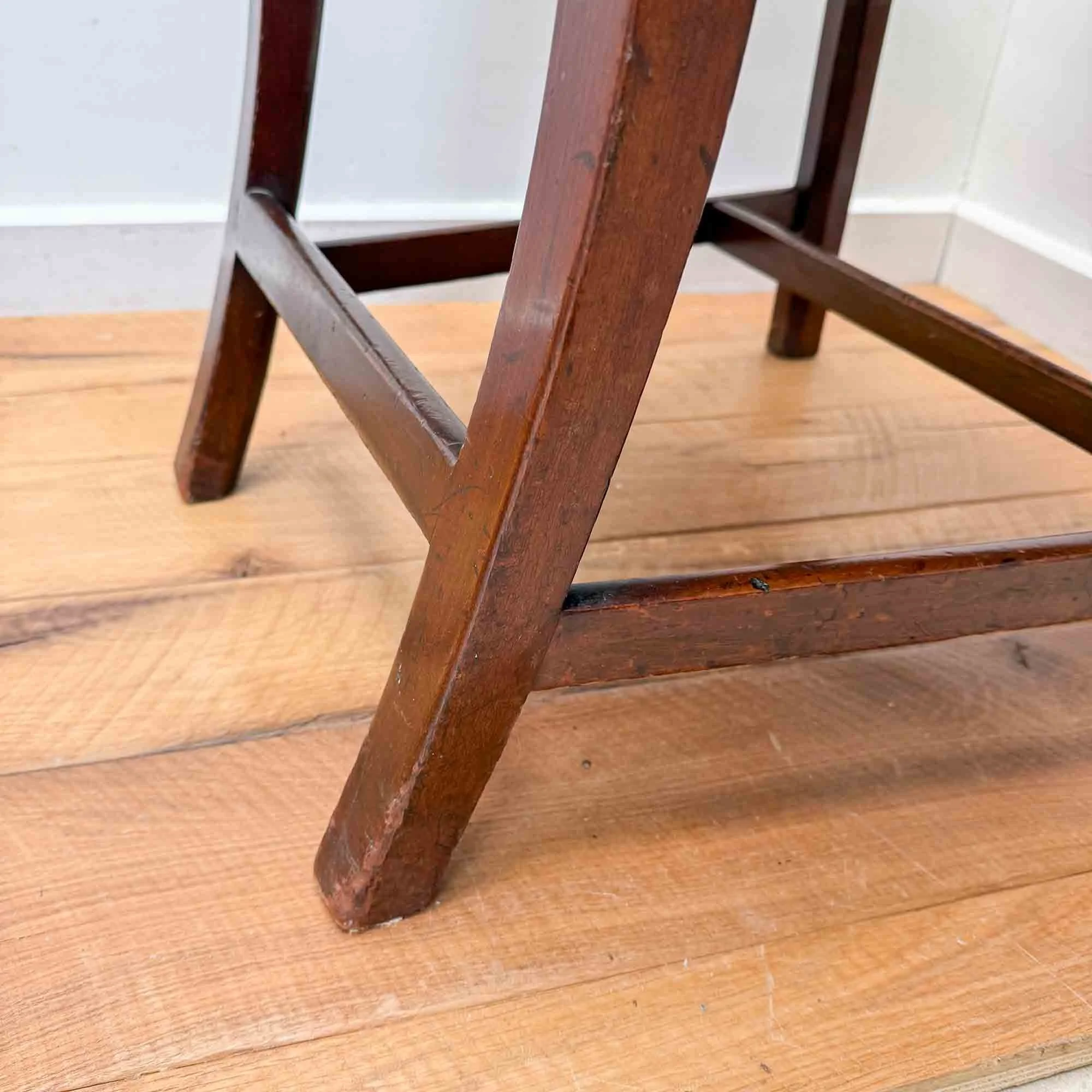 pair of antique mahogany chippendale style chairs-3.jpg
