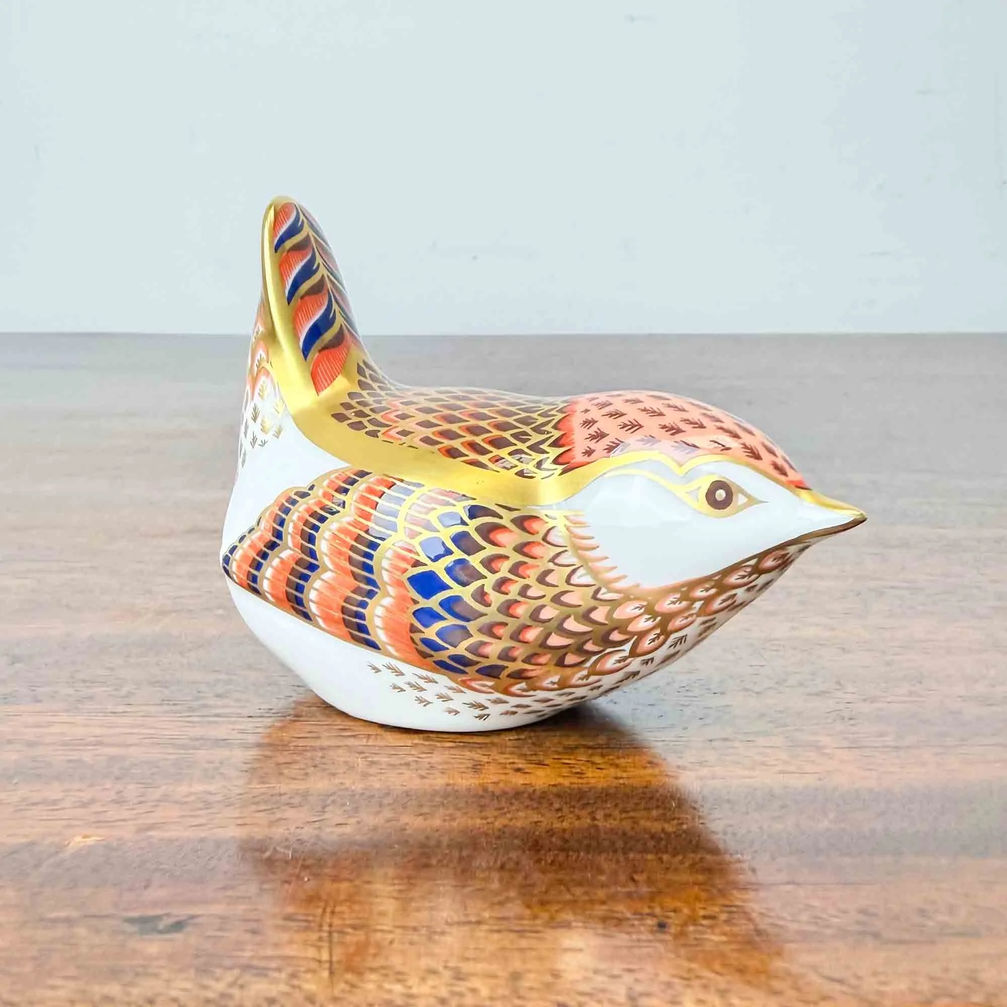 Royal Crown Derby Collectors Guild 'Derby Wren' Paperweight