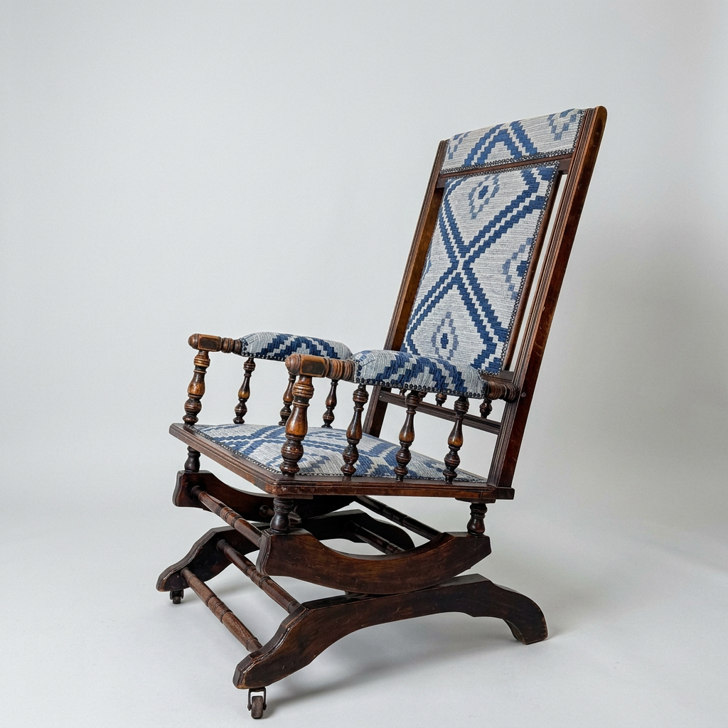 Vintage American Style Rocking Chair