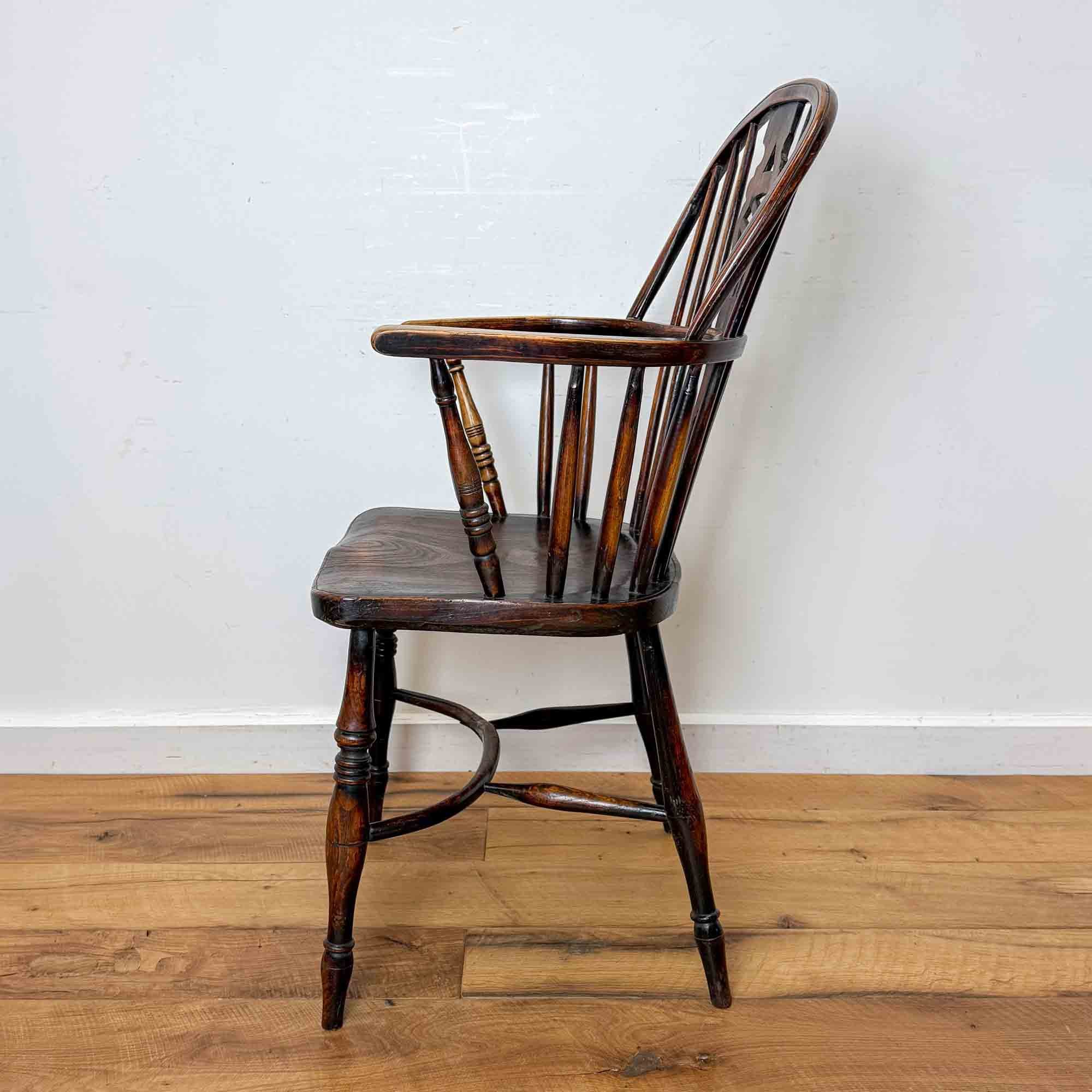 Antique Low Back Windsor Chair