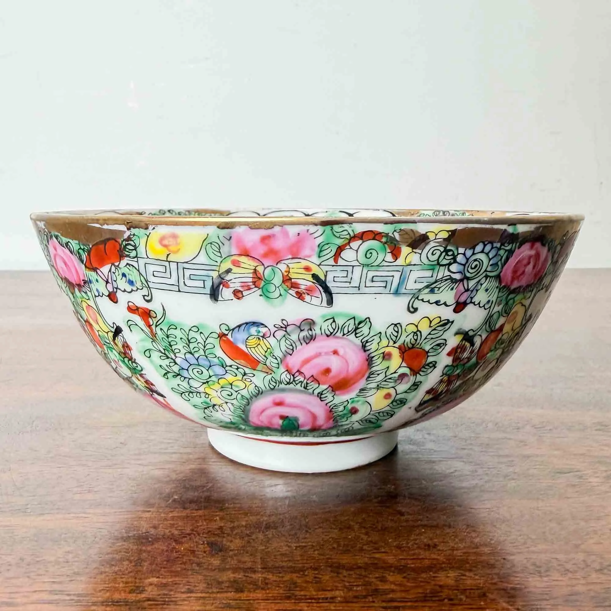 chinese famille rose bowl