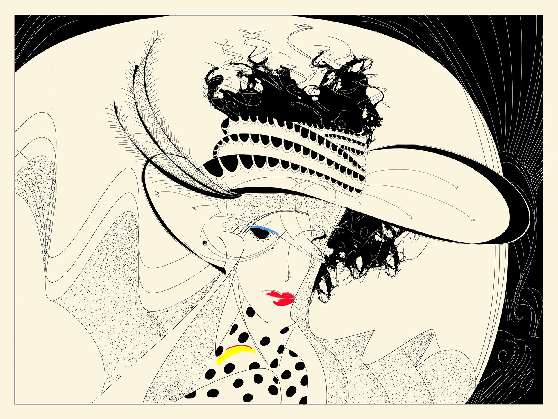 Feathered Hat