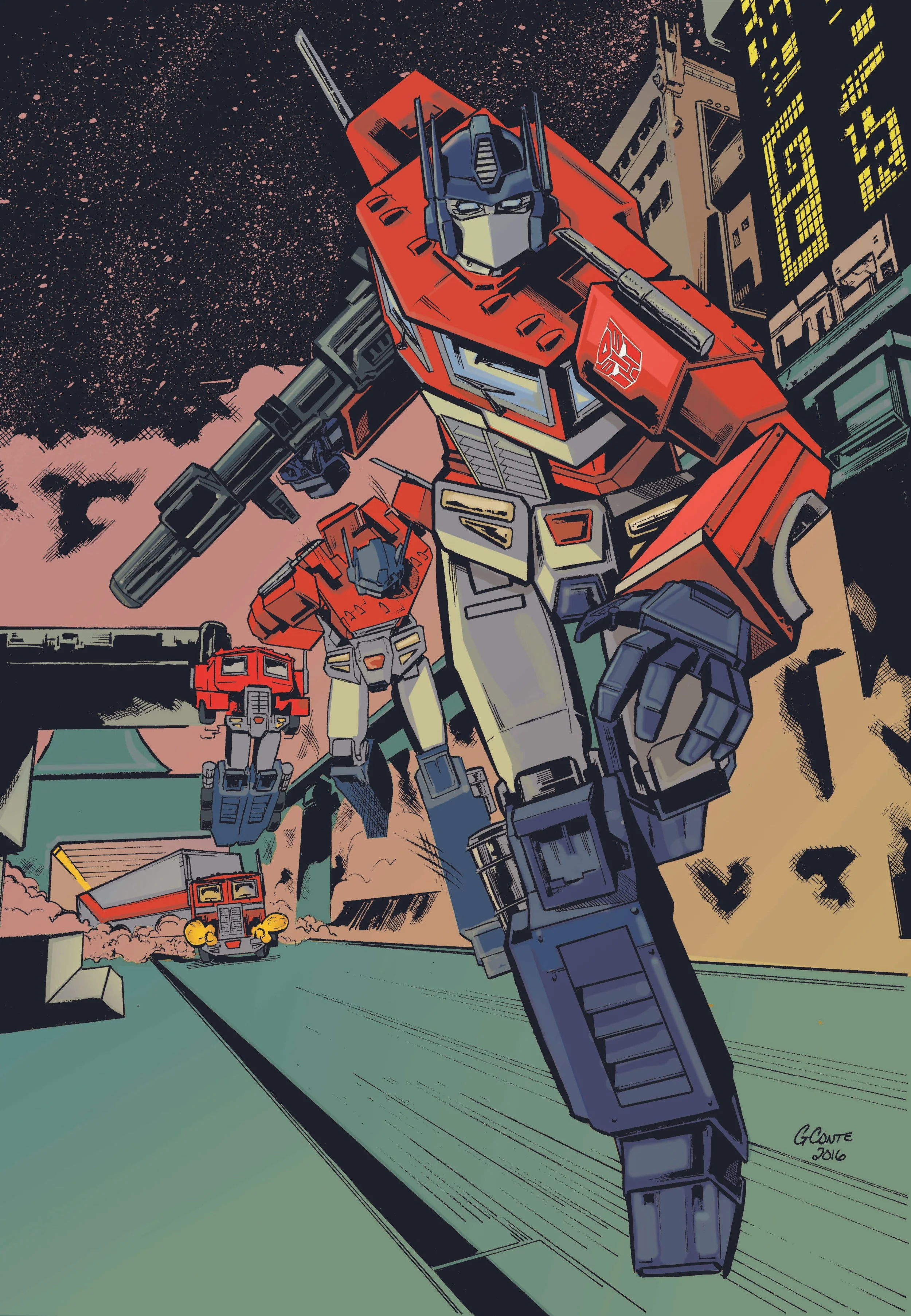 Optimus Prime Print