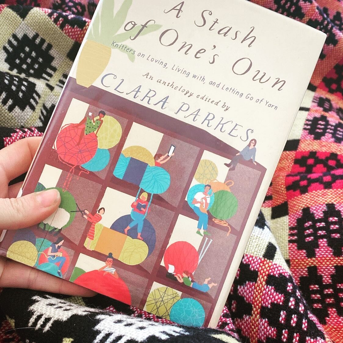 Thank you @claraparkes for putting together this collection of essays. So much ground covered here - love, grief, identity, gifting, hope, materialism, feminism, sentimentalism and more. I now see my stash as a growing collection of memories and futu
