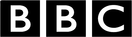 BBC logo in black and white