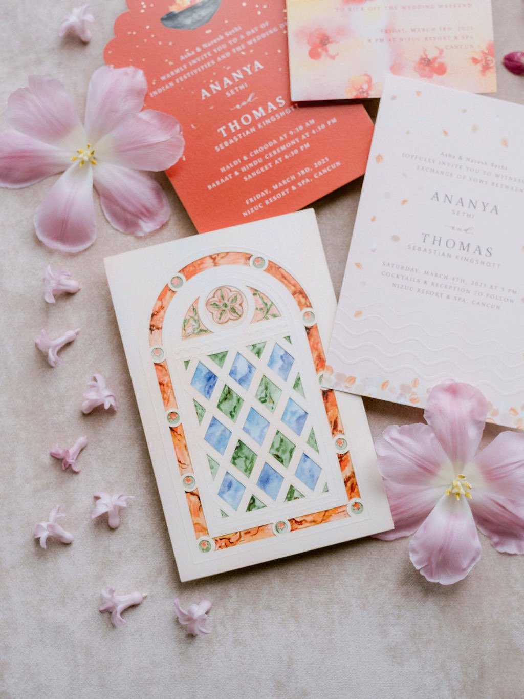 wedding invitation folder