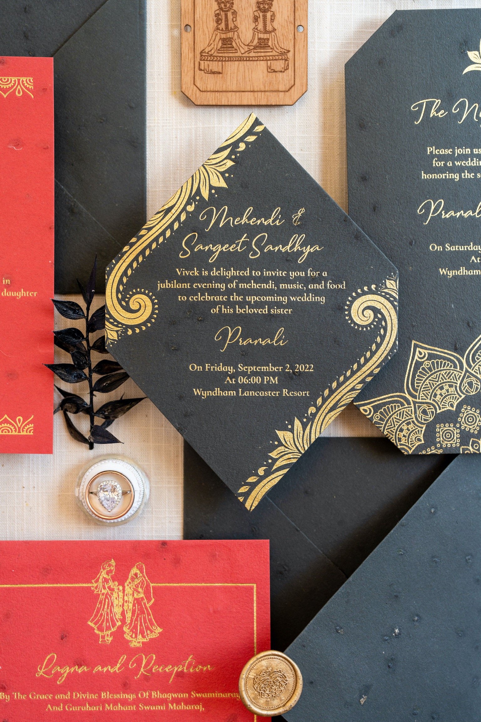 red seed paper