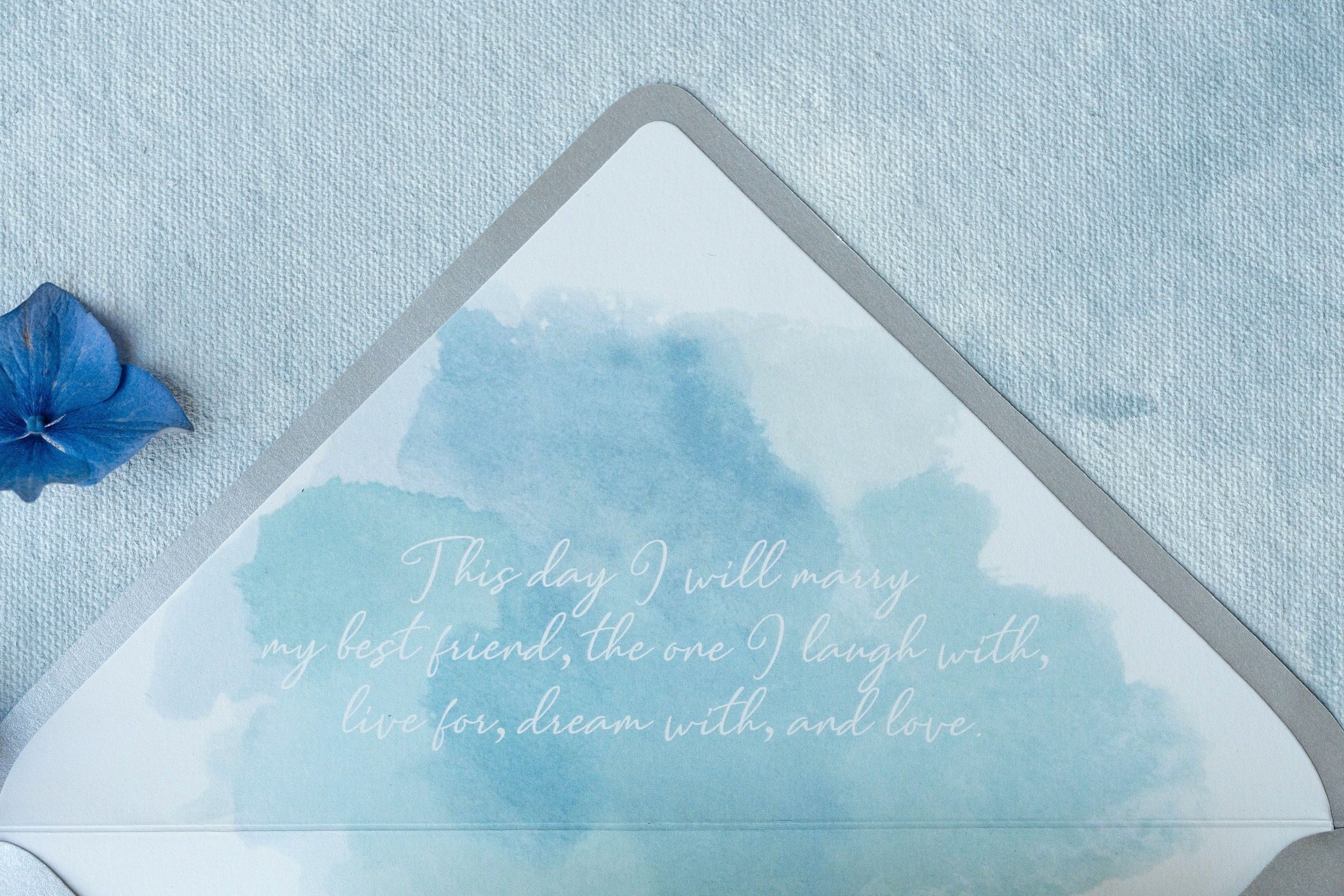 custom invitation liner