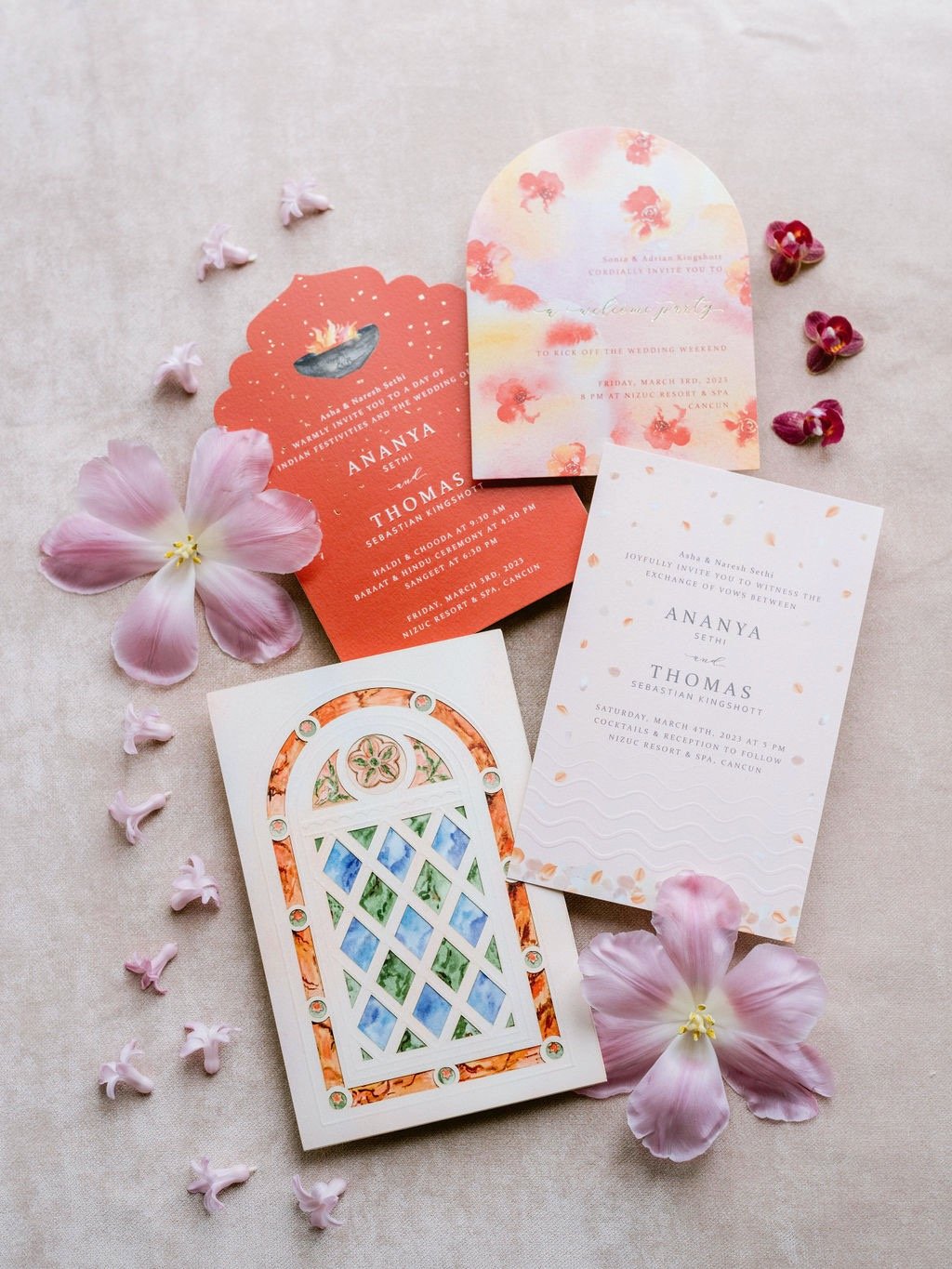 custom wedding invitations