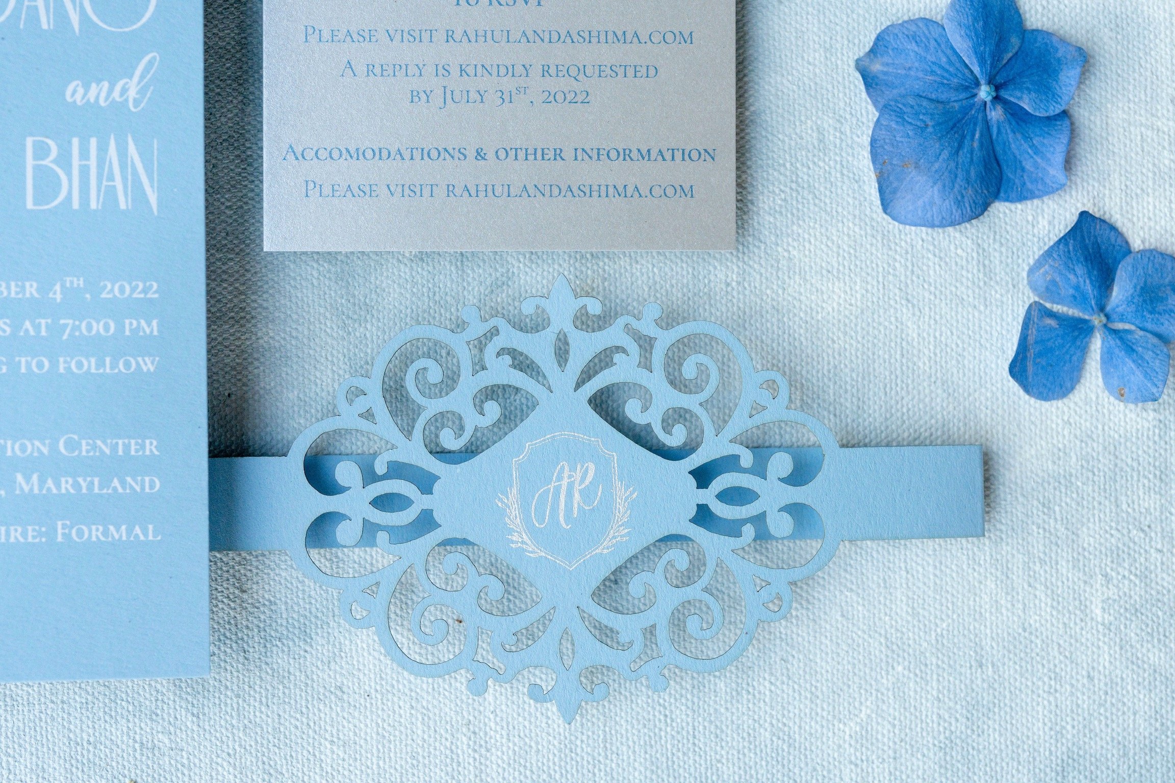 premium laser wedding invitations