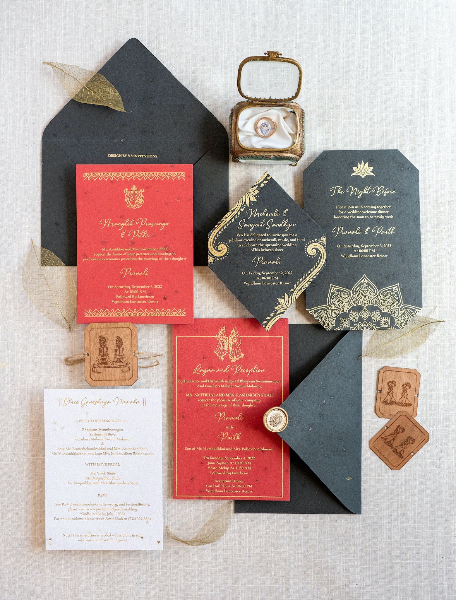 indian wedding invitations