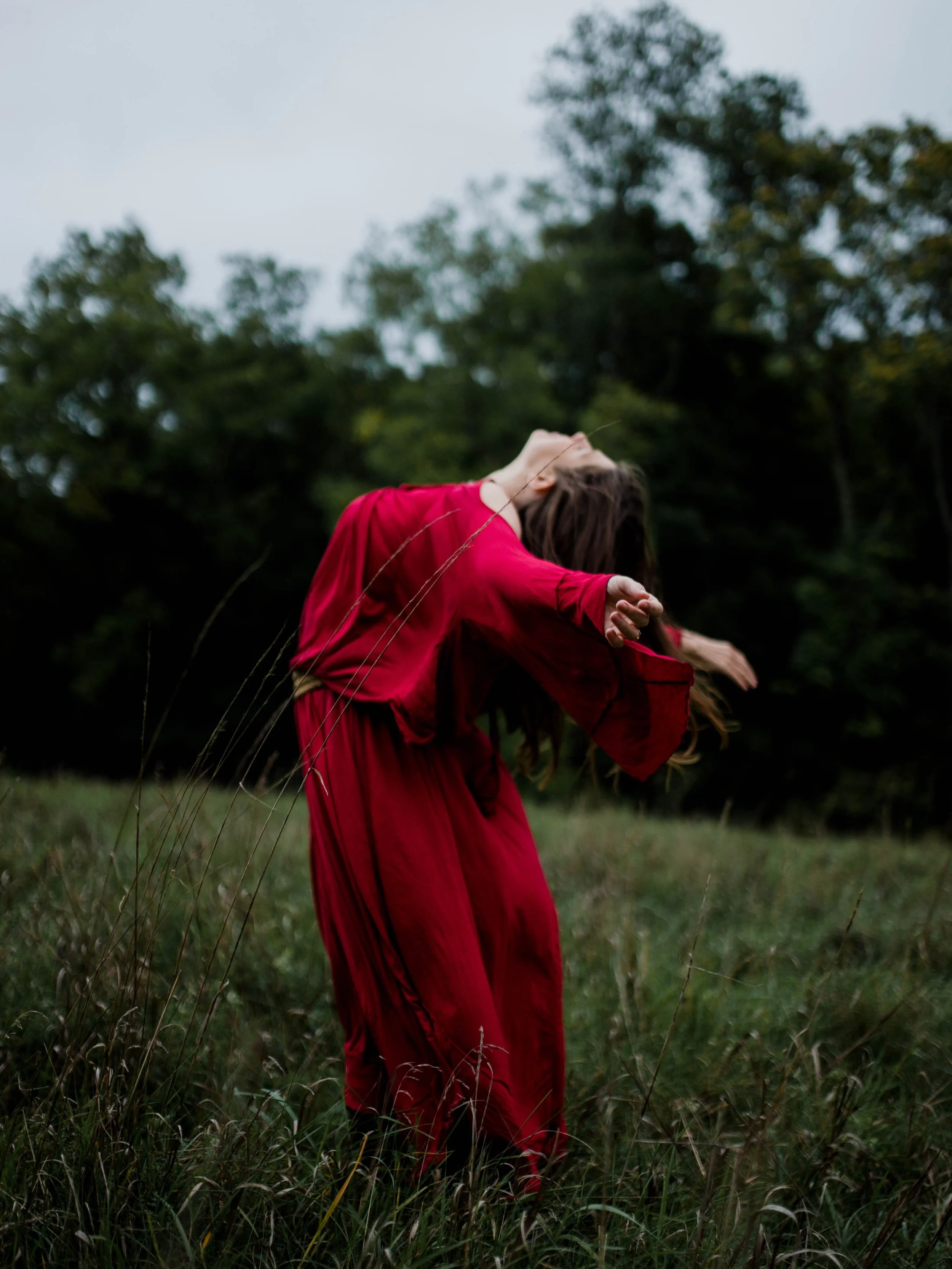 Rise like ghosts
Raise the dead
Bury your little mercies in the ground where they belong
Let the wild wolf speak earnestly in your left ear,
Allow the truth of it to travel straight to your heart
And believe Her when She says:
&ldquo;Show your teeth 