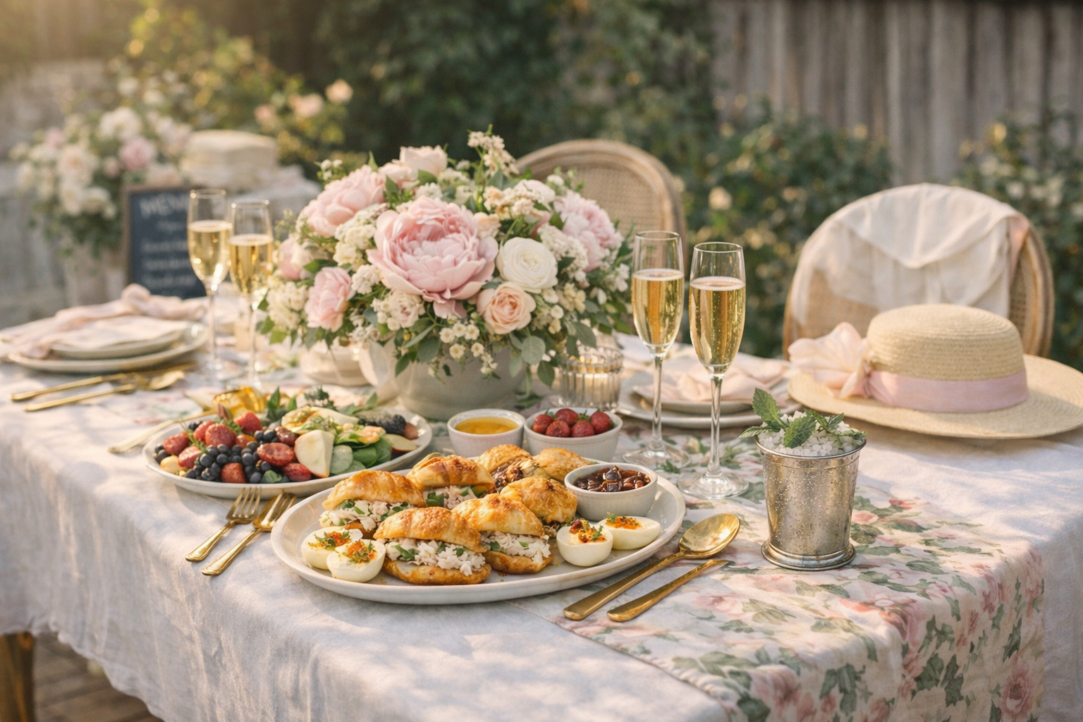 How to Host the Ultimate Kentucky Derby Brunch (That's Actually Cute)