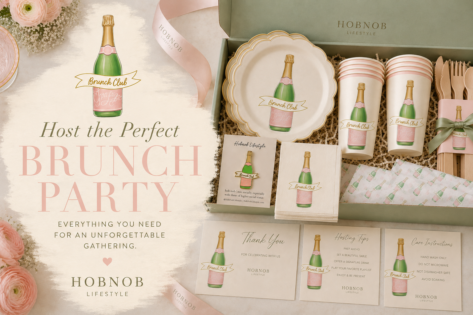 Host the Perfect Brunch Party: The Ultimate Brunch Club Kit for Entertaining