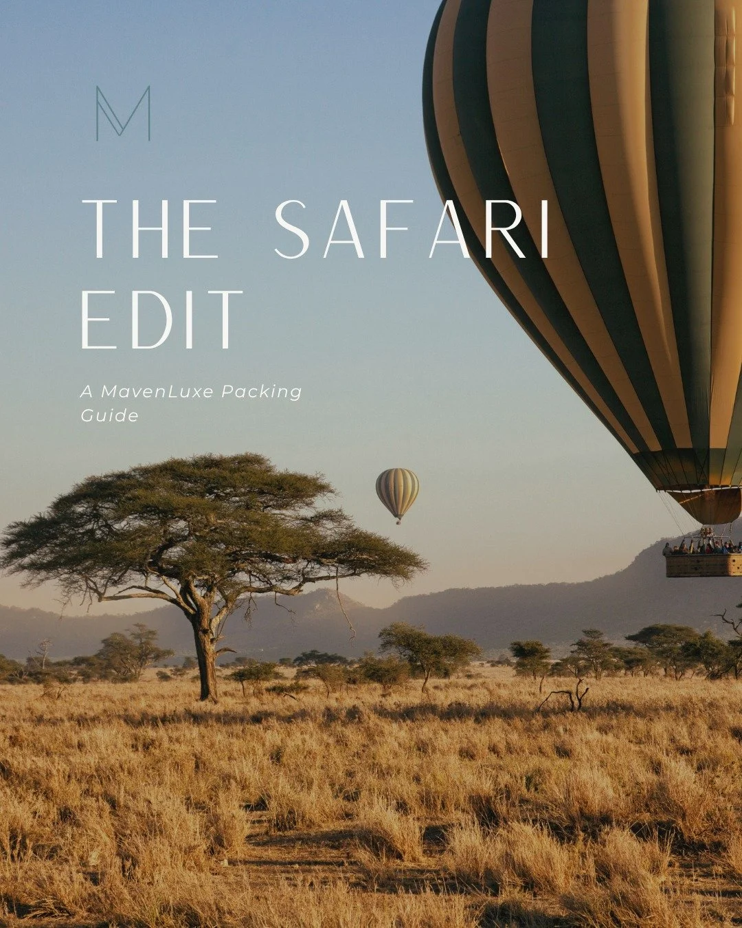Hot days. Cold mornings. Strict weight limits. Safari packing is an art form and we&rsquo;ve done the homework for you. Save this before your next adventure. 🌏
&bull;
&bull;
#TravelLikeAMaven #safaristyle #safaripacking #luxurytravel #traveladvisor 
