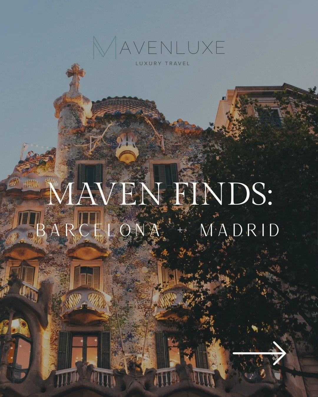 Spain is calling! MavenLuxe Advisor, @rellis_travels, just returned from Spain with all the insider intel.

Rooftop bars overlooking Sagrada Familia? ✅ Private flamenco? ✅

Whether you&rsquo;re celebrating a milestone or simply craving unforgettable 