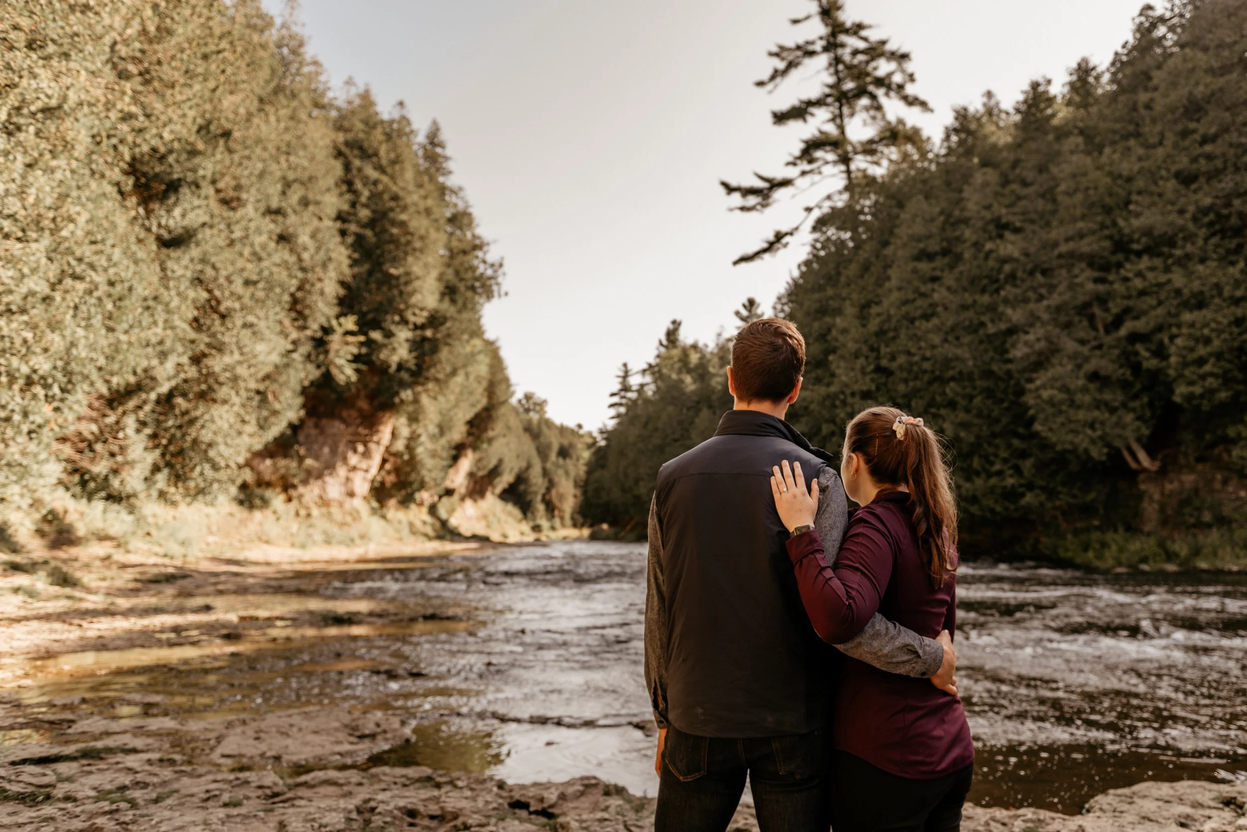 Elora Gorge Proposal and Engagement Session