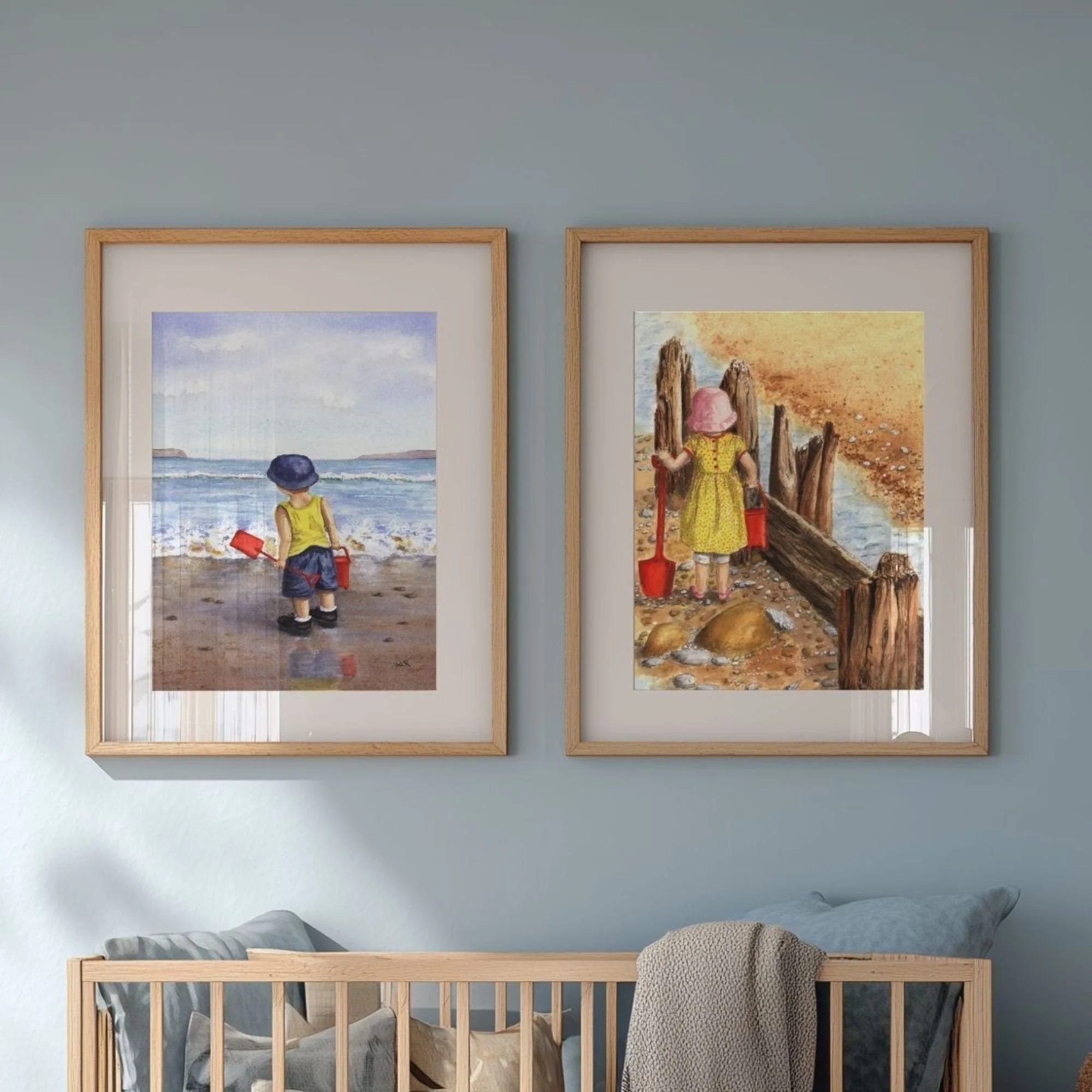 0300b Sandcastle & Paddling Bundle Blue Nursery Room close.jpg