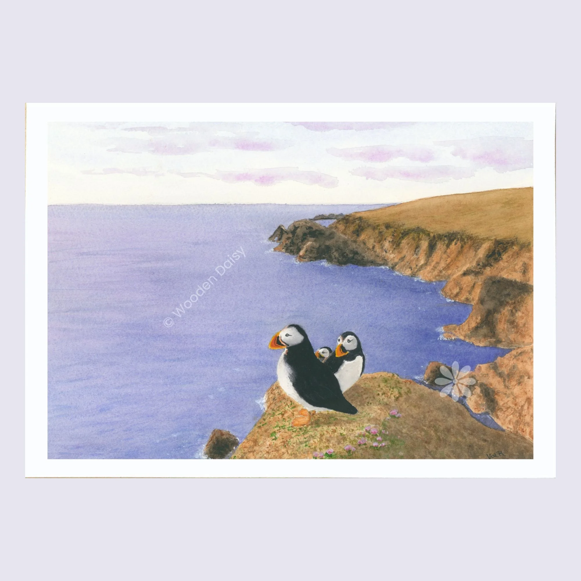 0195 2026 Puffins on Shetland ETSY Print Mockup landscape - blue-watermarked.jpg