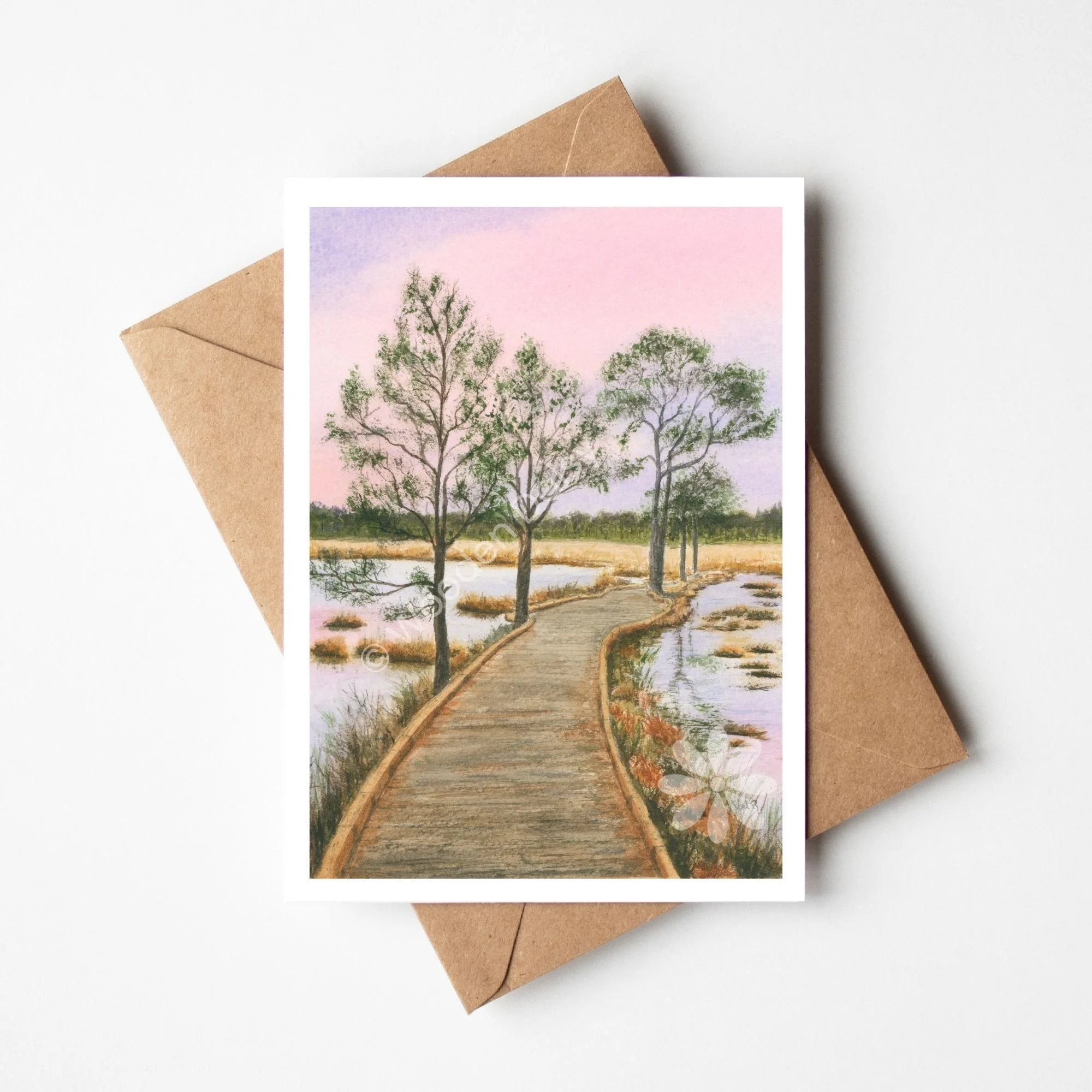 Pudmore Pond Greeting Card