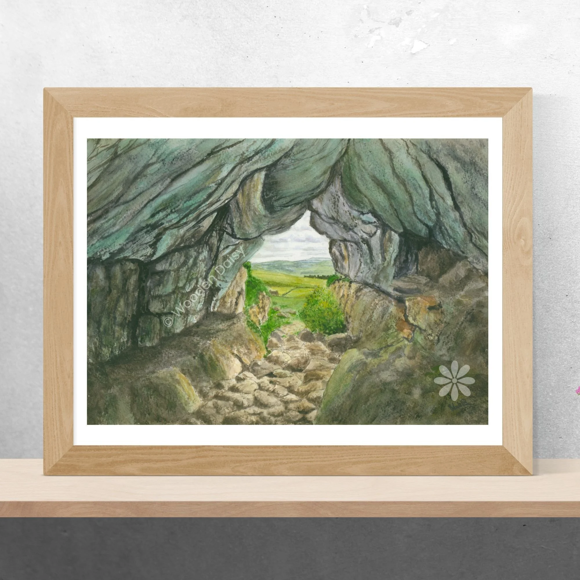 0196 Jubilee Cave Yorkshire Dales ETSY Print Mockup landscape - shelf-watermarked.jpg