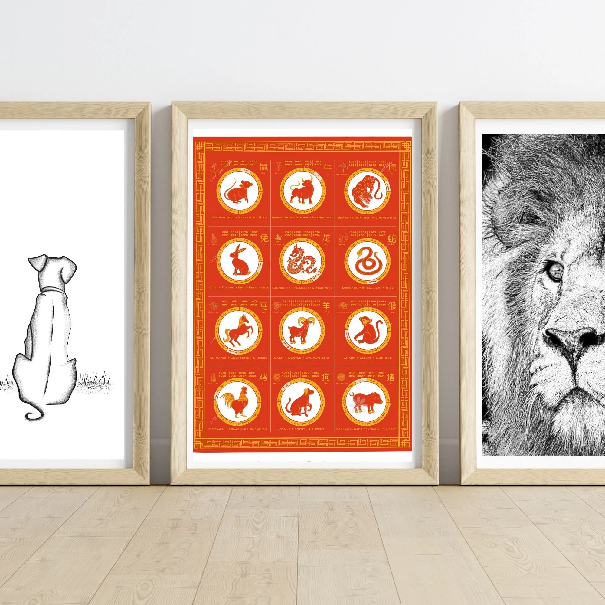 0259 Chinese Zodiac All ETSY Frame Mockup Trio.jpg