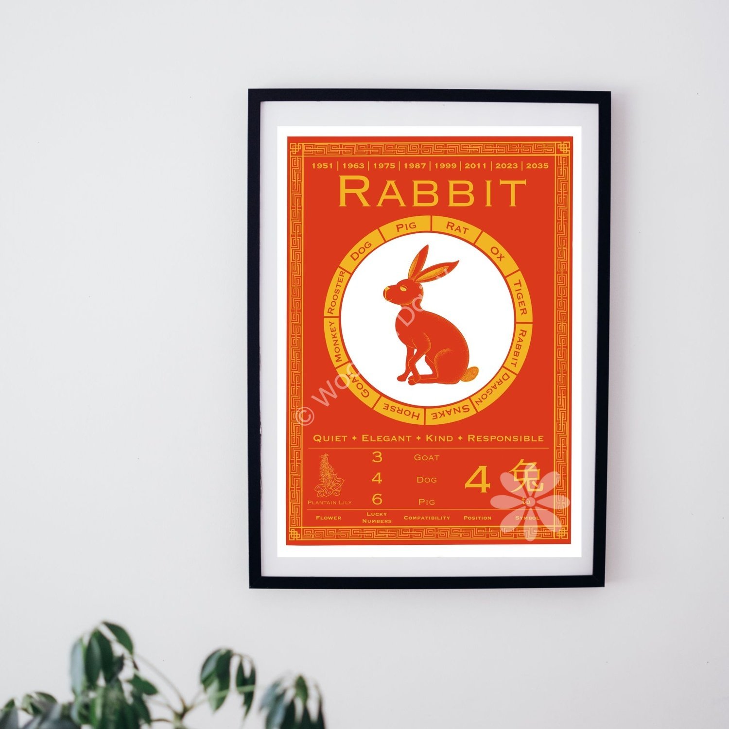 0259d_WEB 1500px_Chinese_Zodiac_Rabbit Frame Mockup - Wall Plant-resized-watermarked.jpg