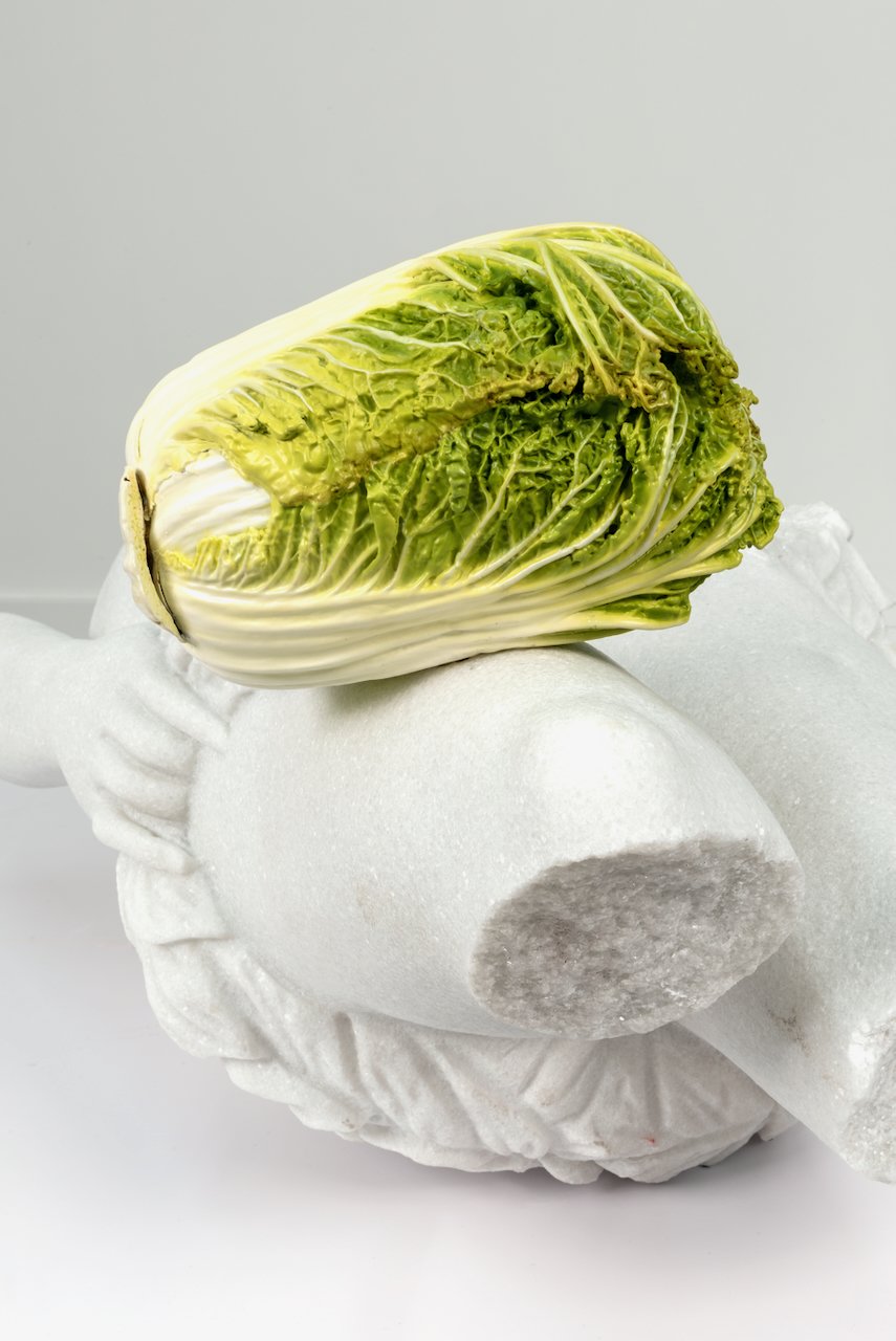 Fragment (Nappa Cabbage), 2026
Marble, painted bronze
15 x 25 x 20 in
(TM-657)