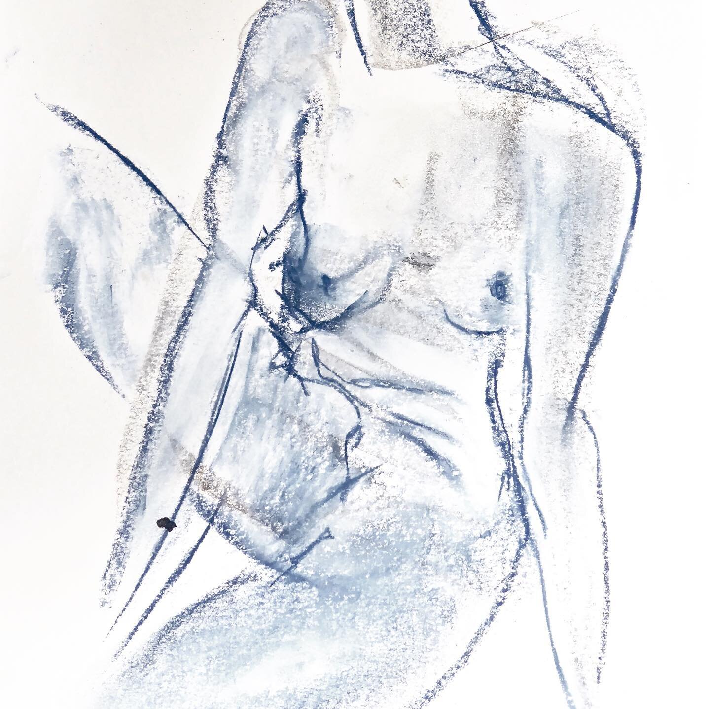 Hi! I&lsquo;m back after a Covid-Time out! Felt great to #sketchthemoment #berlin with #irenegraziadei . #capturingthesensual !! Her theme this time was #yoga.  Do check out her links here or on FB. I&lsquo;ve returned to #softpastels and #charcoal. 