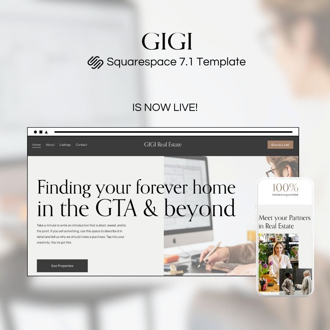 The GIGI template is here! 🏠

Perfectly tailored for real estate agents in need of something modern, functional and easy to use. You grab and go to edit to your heart's desire, and I am just one click away to answer any questions.

Visit my linkinbi