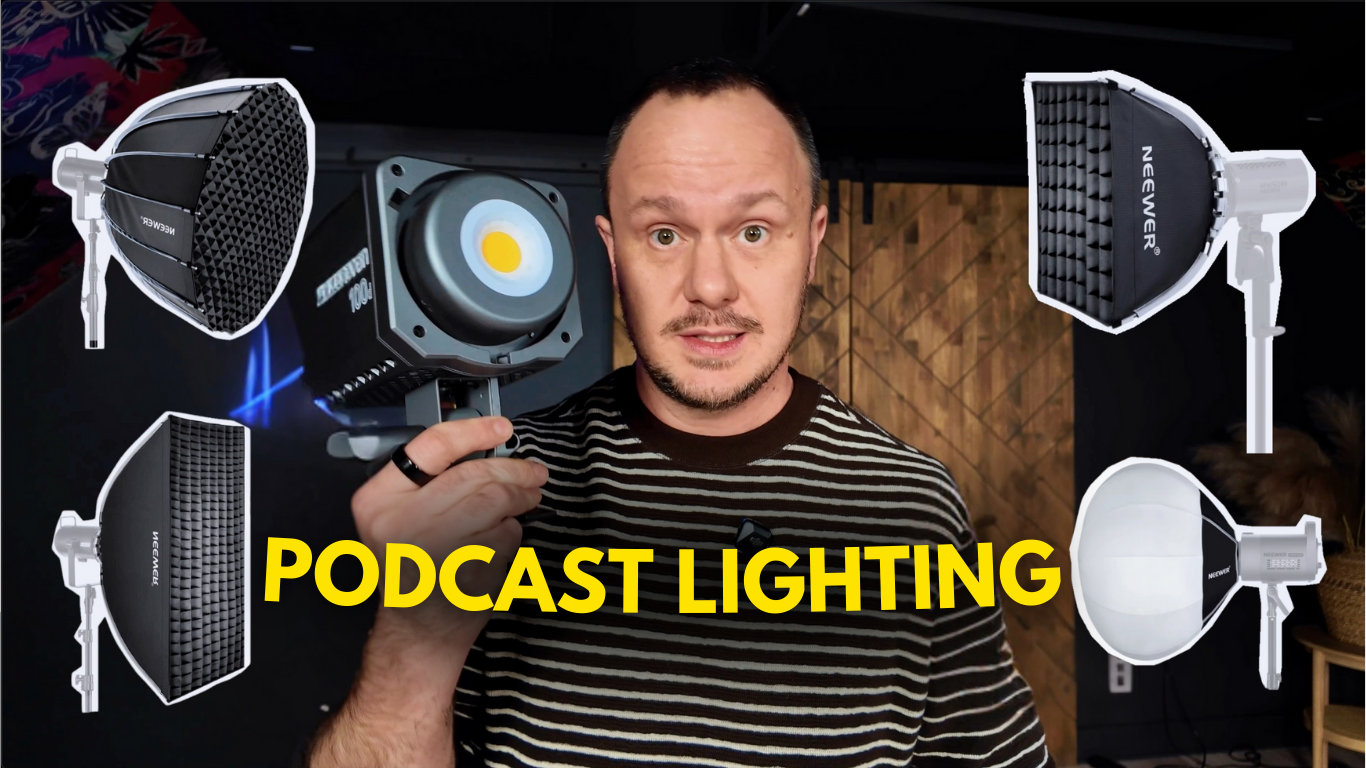 The Best Podcast Lighting Setup (From Budget to Pro)