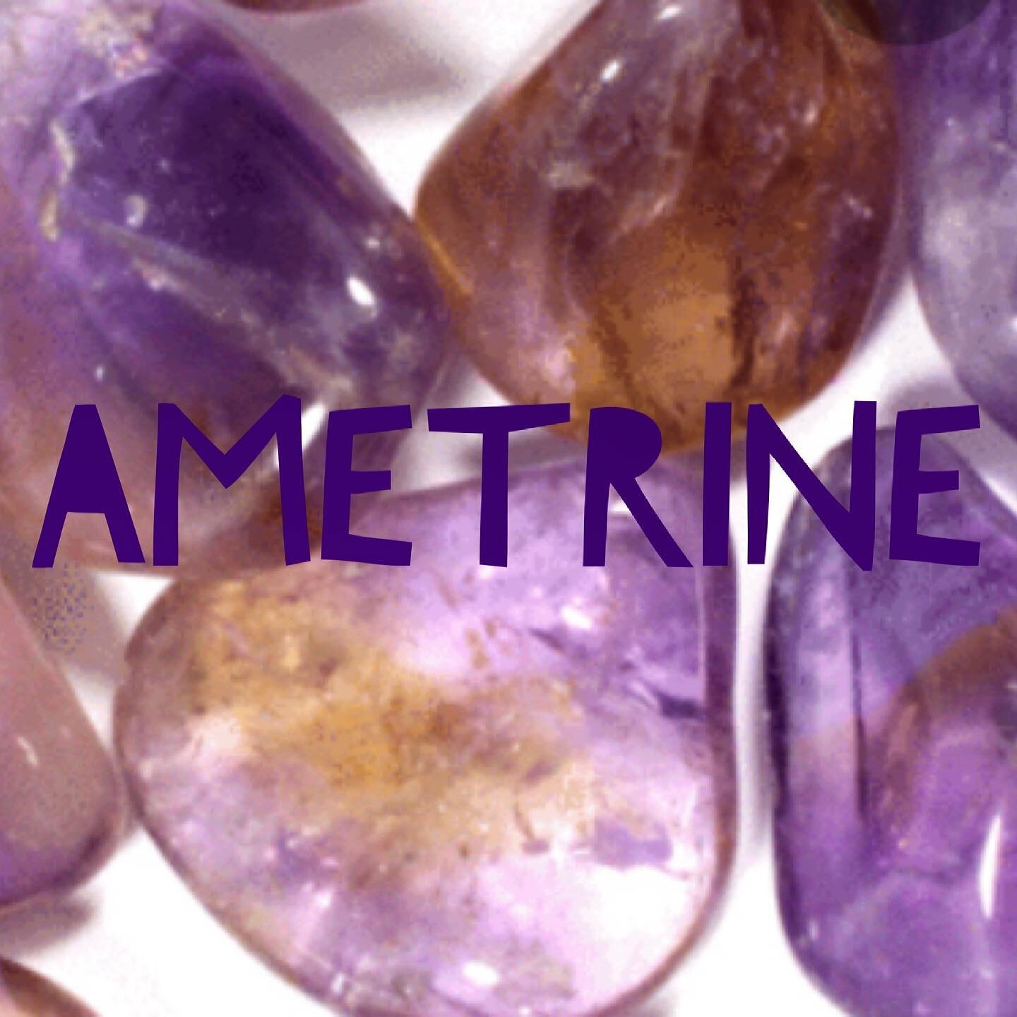 Happy soulful Saturday! We have a gorgeous stone most haven&rsquo;t even heard of before. Featuring Ametrine! This is the perfect crystal for stimulating #creativity and boosting #selfconfidence
💜
Take this stone with you when you are going to a net