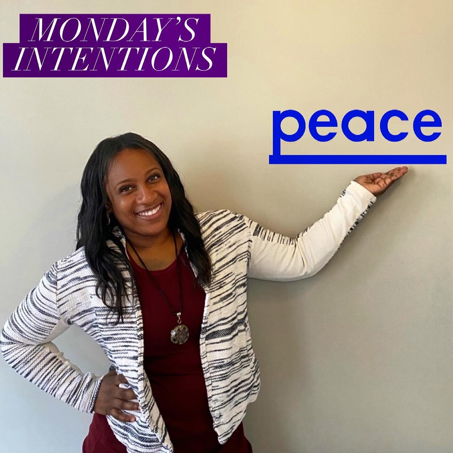 Happy Monday!! It&rsquo;s a beautiful Day and special time to set new intentions for ourselves! This week @rosediamondacupuncture is being intentional about #peace 
💙
We all have witnessed the barbaric acts of violence towards the Asian community an