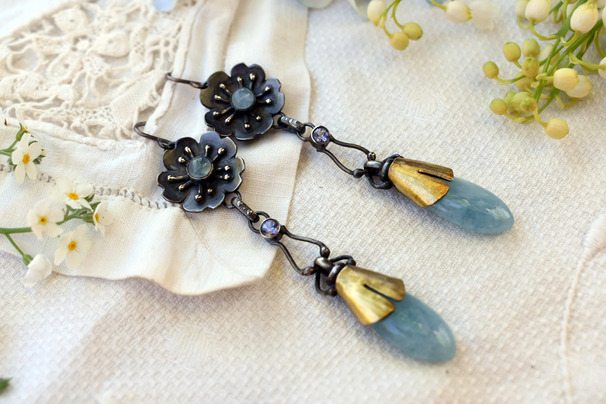 beetle flower earrings 2.jpg