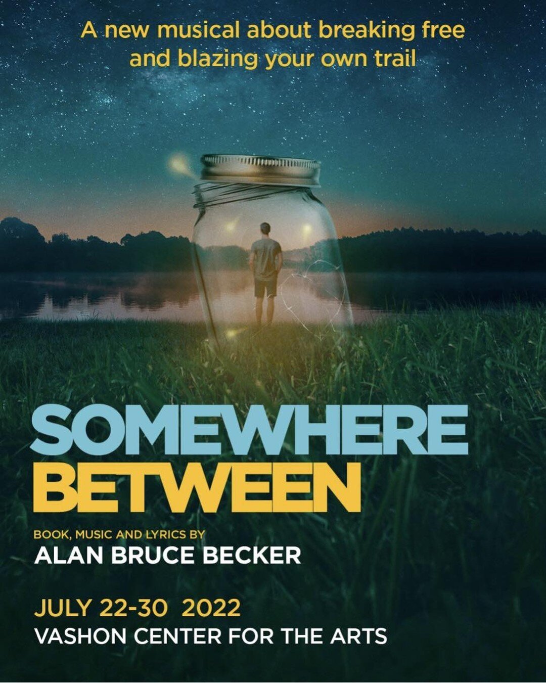Somewhere Between, part of VRT&rsquo;s Vashon Theatre Fest

Book, music, and lyrics by Alan Bruce Becker
Directed by Chris Serface
A co-production with Insight America Theater

High school sweethearts Benjamin and Kate are the classic American love s
