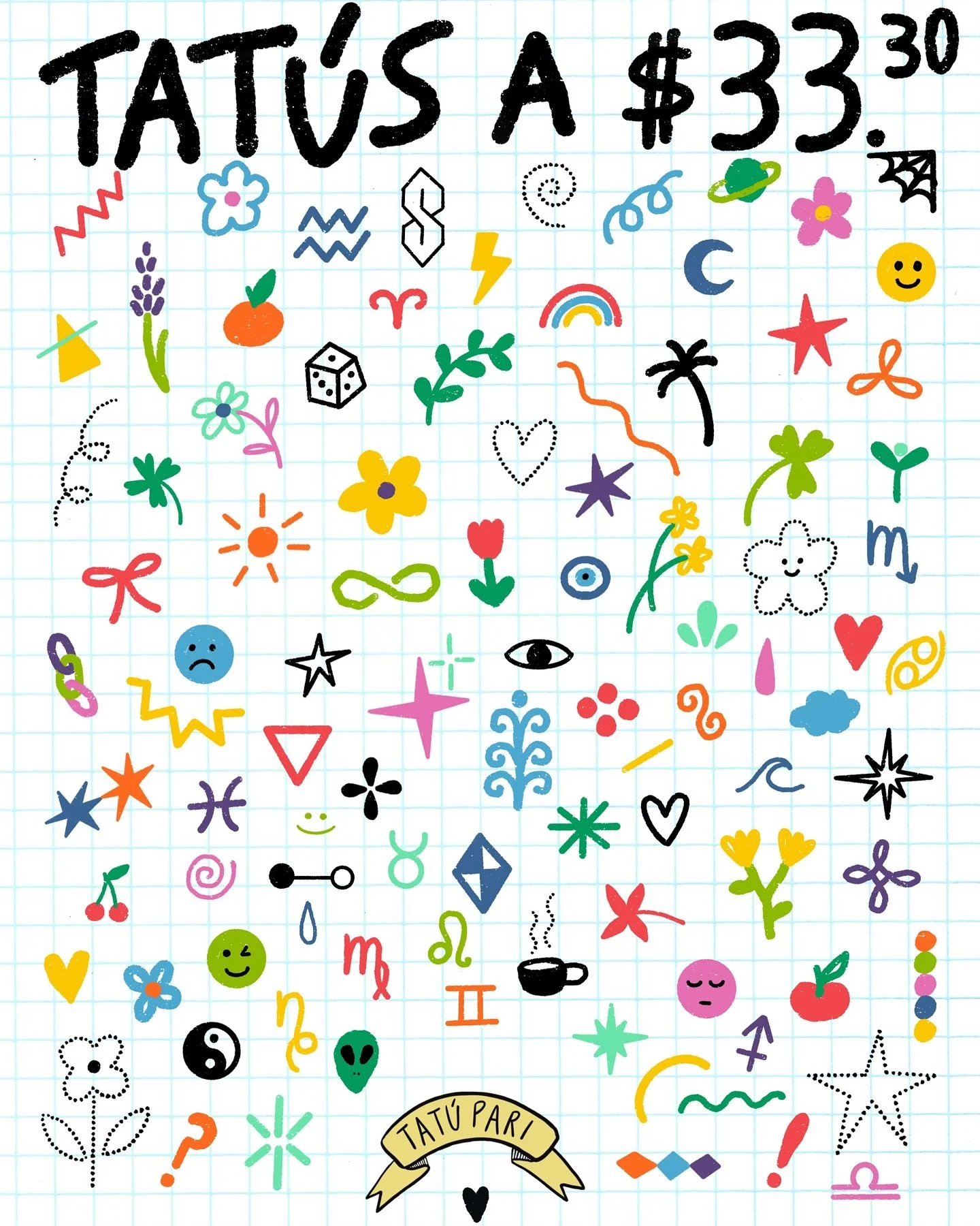 🖤 SOLAMENTE ESTE S&Aacute;BADO Y DOMINGO DURANTE @pr_tattoo_convention 🖤

⭐️ MINI STICK AND POKE GAP FILLERS @tatupari ⭐️

*mayores de 21 a&ntilde;os
*brazos y piernas
*por orden de llegada
*solamente handpoke (no m&aacute;quina)
*negro o a color
*