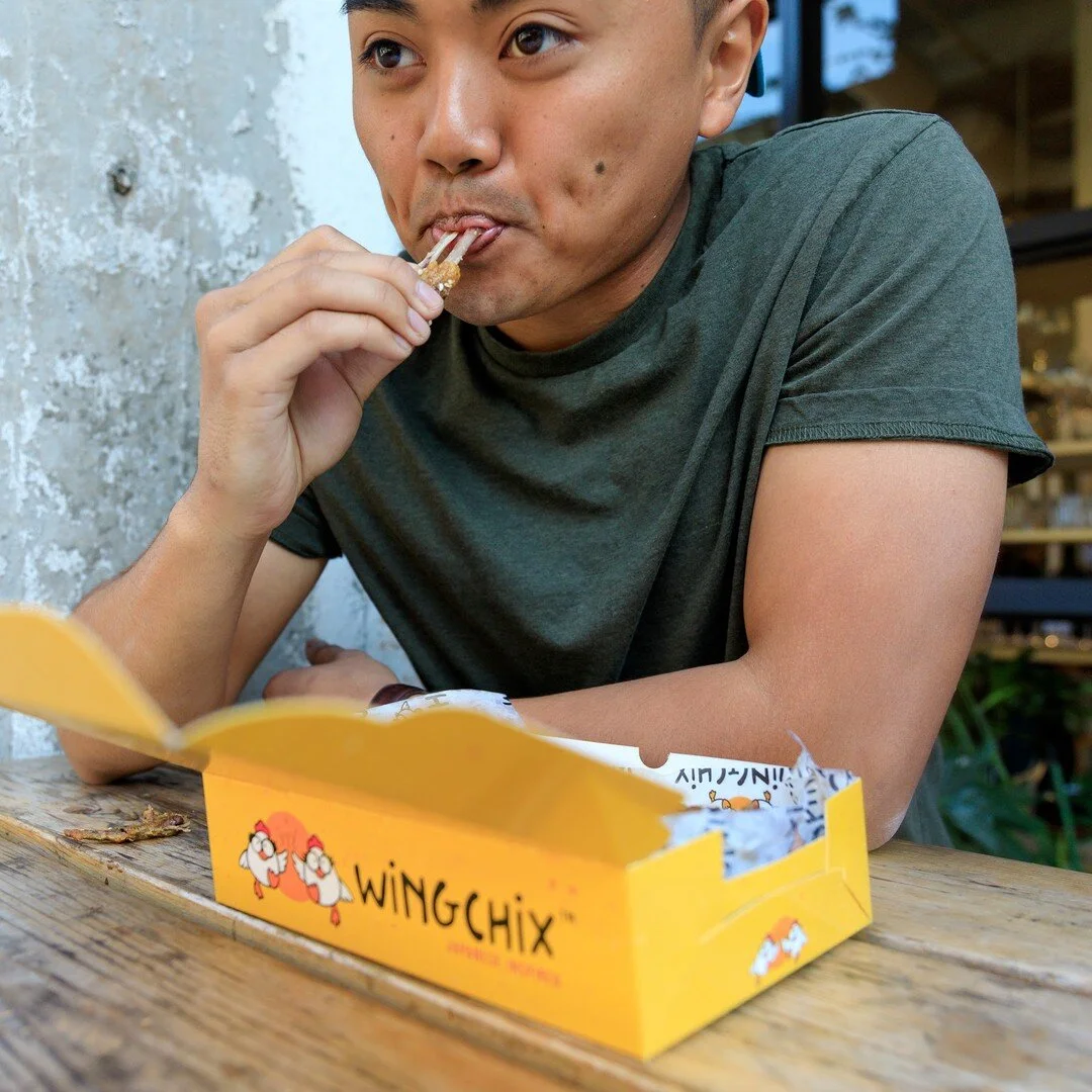 Nibbling on bones until Smorgasburg is back 😅 We miss you, Wingchix fam!