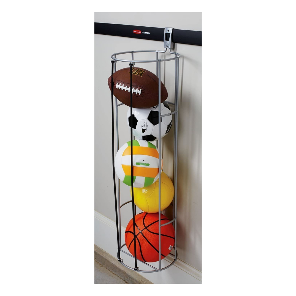 Wall-Mounted Vertical Ball Storage