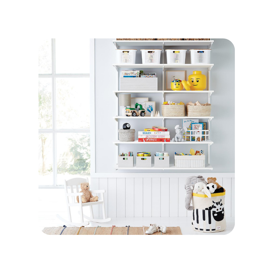 Elfa Shelving by The Container Store