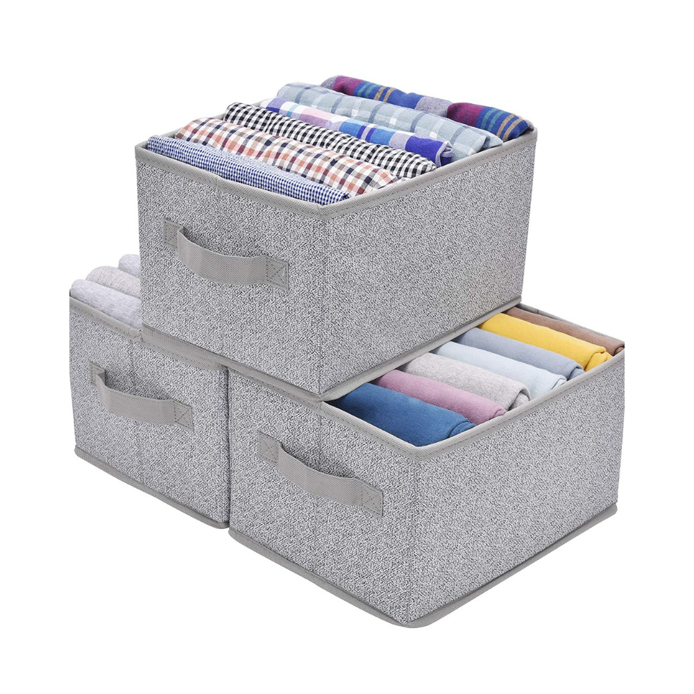 Closet Clothing Bins