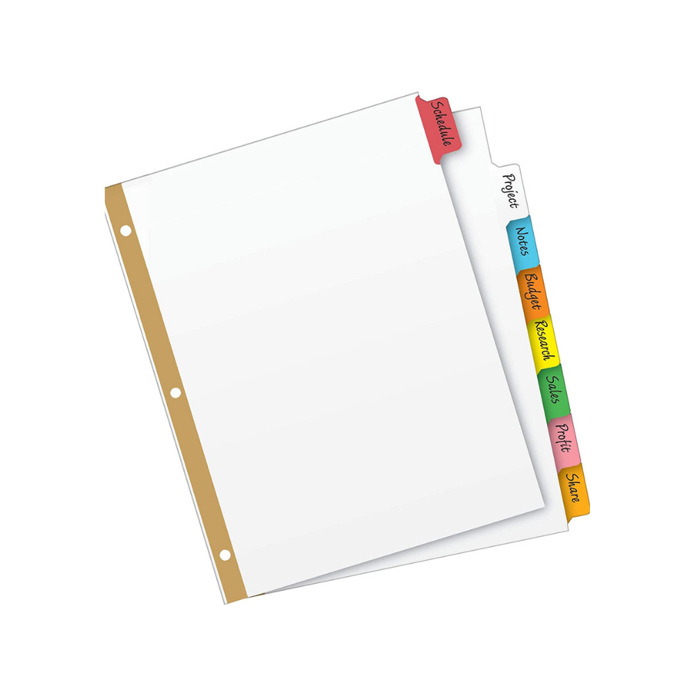 Binder Dividers