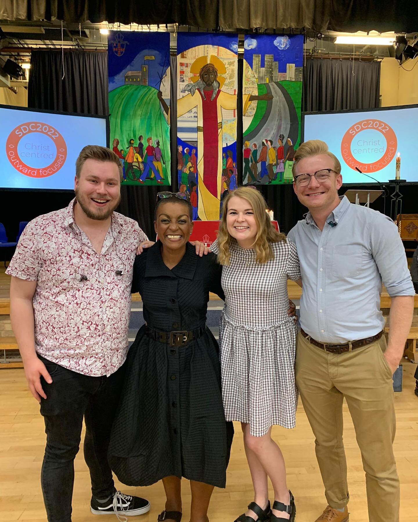 Emmanuel Worship was privileged to be invited to lead worship at the Southwark Diocese Conference! @adjoa.andoh gave an amazing keynote speech just before the service!  #emmanuelworship #southwarkcathedral #southwarkdiocese