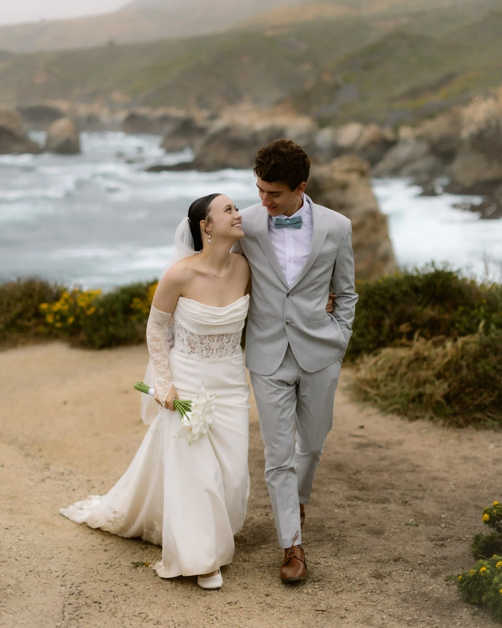 California elopement photographer captures couple at Garrapata State Park Big Sur
