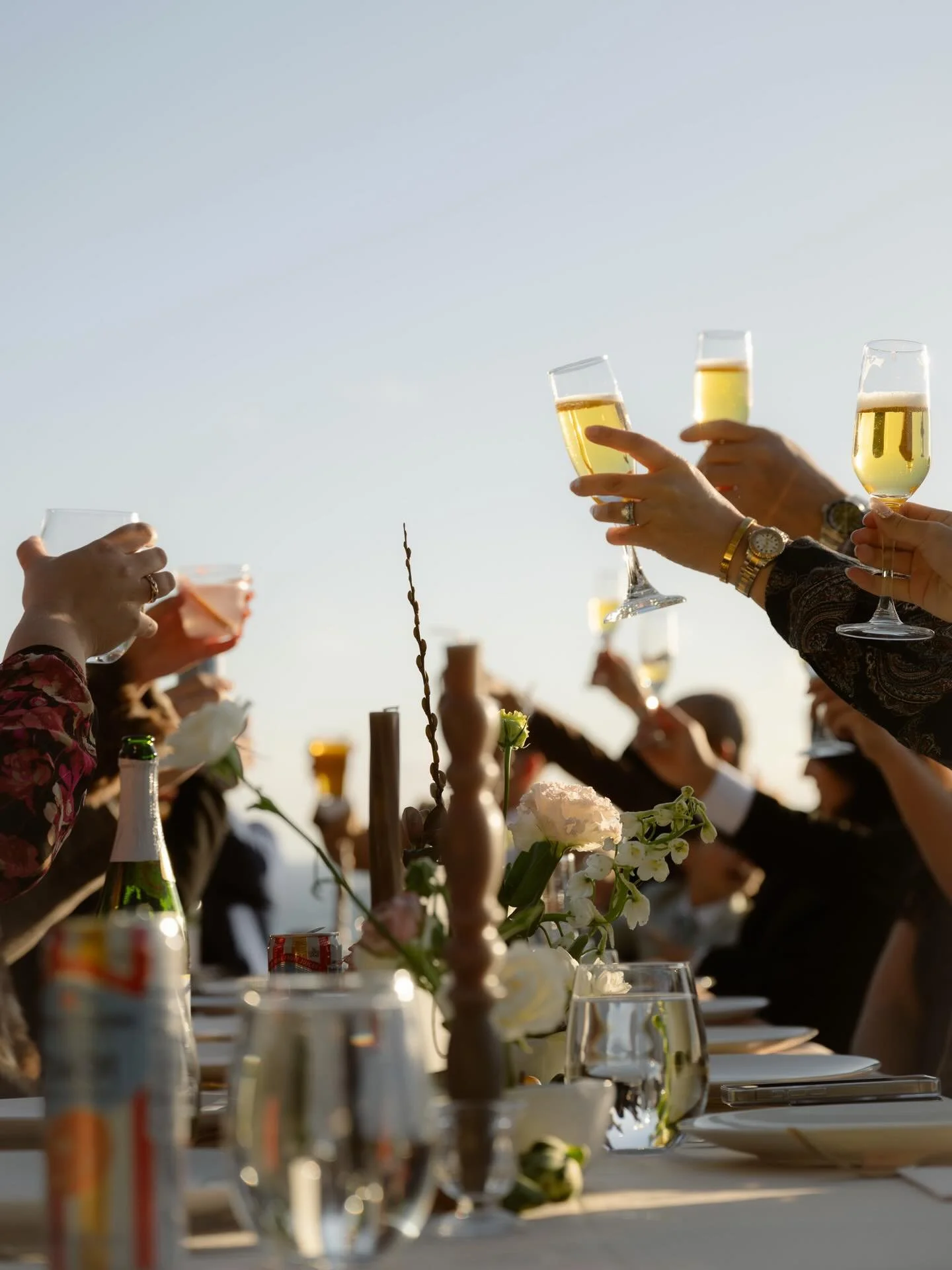 Raise a glass to the ones who make ordinary evenings feel like celebrations.

Vendors:
@windandsea_estate 
@saraelizabethweddingsandevents 
@fancypansyartdesig
@tacoboutitwithchefreekz 
@kloseupbeauty 
@bigsurmagicbus
@wedy.ai 
@shannonferrellphotogr