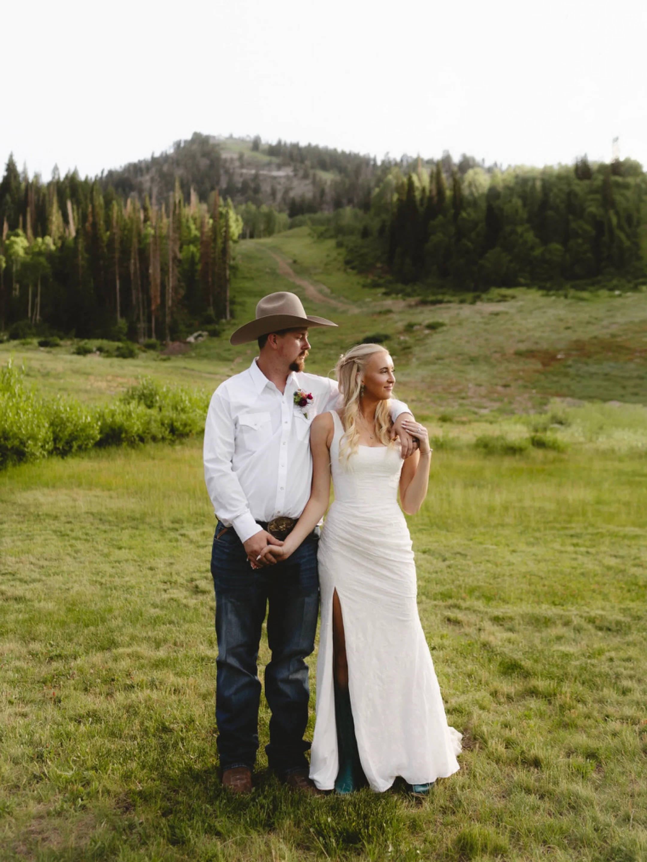 Something borrowed, something blue, something with a little western in it.

@solitudemountain